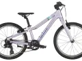 Liliowy rower Scott Contrail 20 cali, idealny dla dziecka o wzroście ok. 115-135 cm.