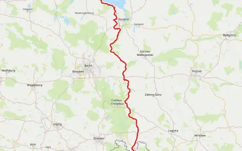 Trasa rowerowa Odra-Nysa biegnie od Świnoujścia przez Szczecin, Gorzów Wlkp., Zieloną Górę, aż po Kotlinę Kłodzką.
