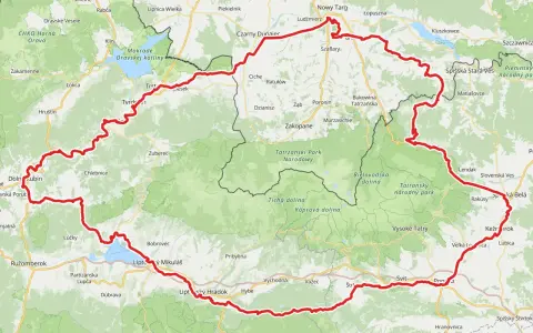 Trasa rowerowa velo tatry okrąża Tatry, prowadząc przez malownicze doliny i miejscowości po stronie polskiej i słowackiej.