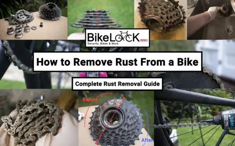 Jak usunąć rdzę z kierownicy roweru? Poradnik krok po kroku pokazuje czyszczenie zardzewiałego łańcucha i kasety rowerowej.